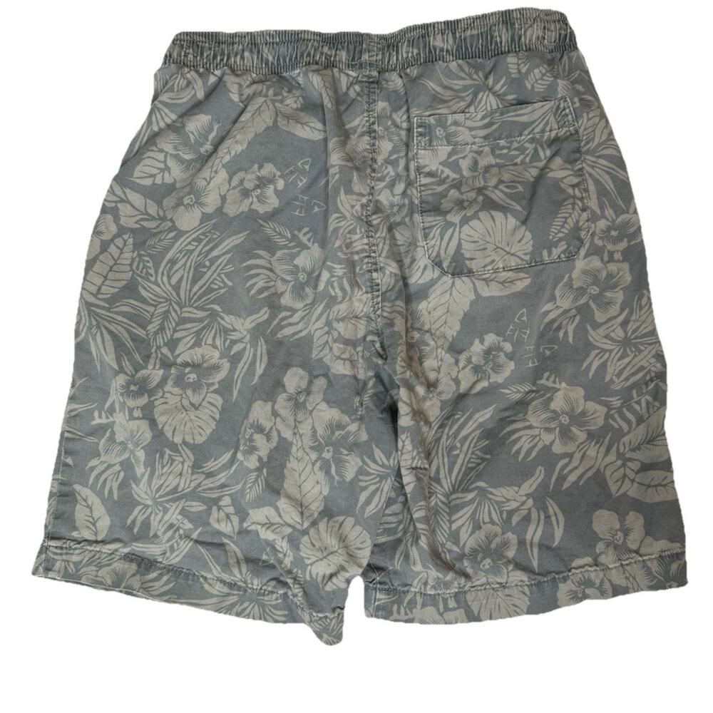 Gap 2021 Size Small 9” Easy Short Green Camo Drawstring 100% Cotton Summer - Picture 2 of 9